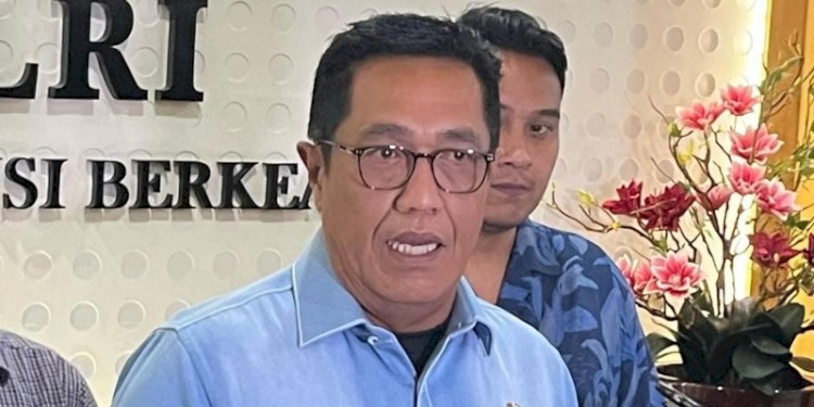 Direktur Tindak Pidana Umum Bareskrim Polri, Brigjen Djuhandhani Rahardjo Puro di Bareskrim Polri, Jakarta Selatan pada Kamis, 10 April 2025./Ist
