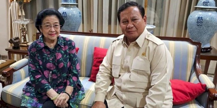  Pertemuan Ketum PDIP, Megawati Soekarnoputri dengan Presiden RI Prabowo Subianto/Instagram Sufmi Dasco Ahmad