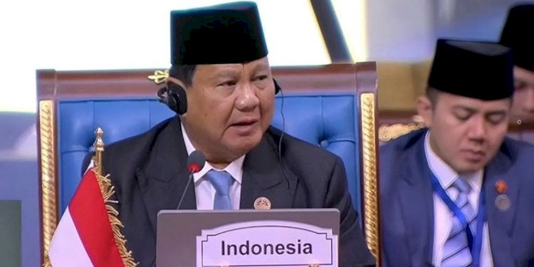 Presiden Prabowo Subianto/Ist