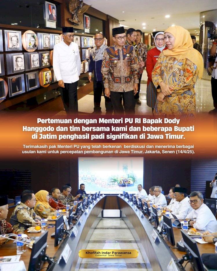 Gubernur Khofifah / ist