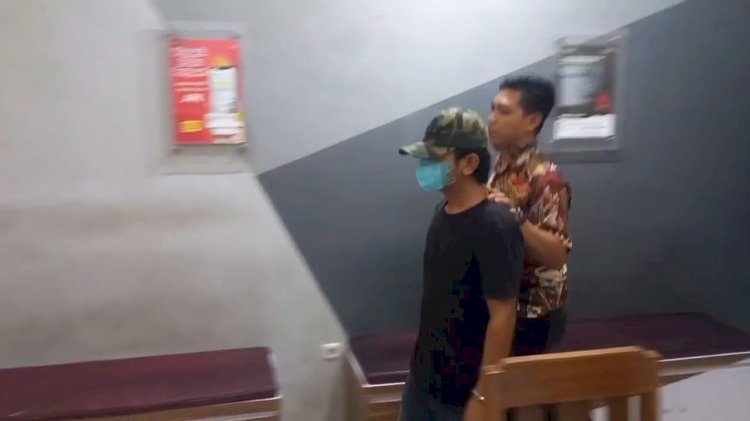 Terduga pelaku pembuang bayi di areal sawah Desa Sumbergandu menyerahkan diri/ist