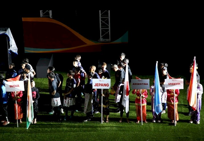 Pembukaan turnamen sepak bola usia dini bertaraf internasional, Barati Cup Internasional 2025/RMOLJatim