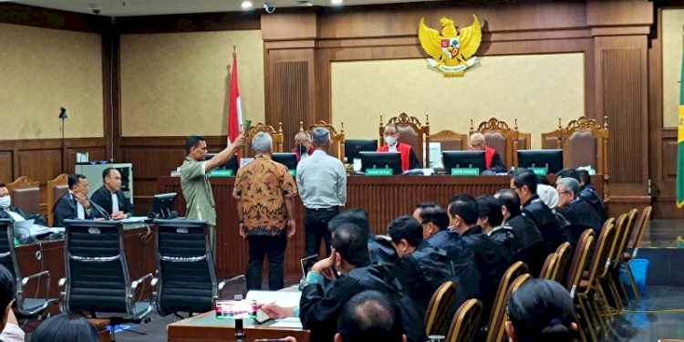 Sidang terdakwa Hasto Kristiyanto di PN Jakarta Pusat/RMOL