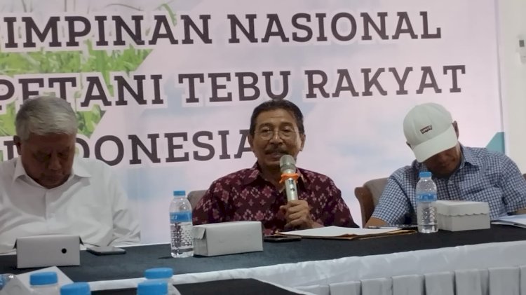Dewan Pimpinan Nasional Asosiasi Petani Tebu Rakyat Indonesia menggelar pertemuan di PG Rejo Agung Baru Madiun, Kamis 17 April 2025.