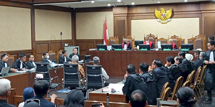 Kesaksian Arief Budiman dan Wahyu Setiawan di sidang Hasto Kristiyanto di Pengadilan Tindak Pidana Korupsi (Tipikor) pada Pengadilan Negeri Jakarta Pusat, Kamis, 17 April 2025/RMOL