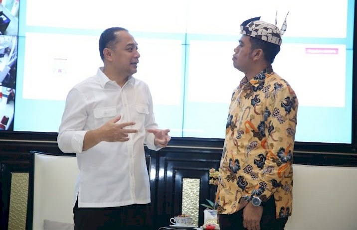 Wali Kota Eri bertemu Wali Kota Blitar/RMOLJatim