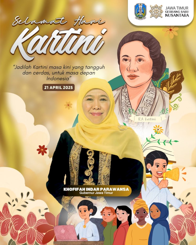 Gubernur Khofifah di Peringatan Hari Kartini/ ist