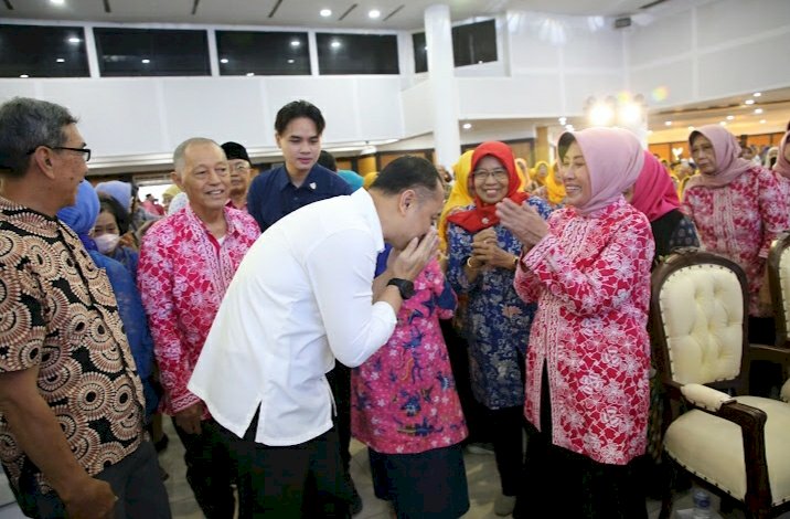 Teks foto: Wali Kota Eri menggelar acara halal bihalal/ist
