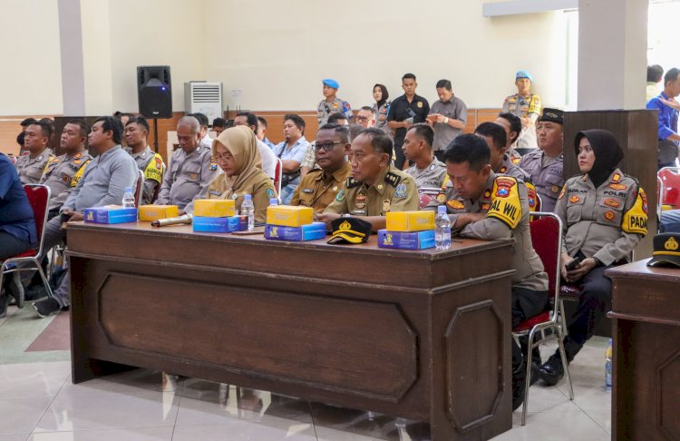 Pertemuan serikat buruh dan Kapolres Jombang