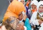 Lepas Kloter Pertama Jemaah Haji Embarkasi Surabaya, Gubernur...