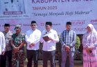 Pj Sekdakab Jupriono Lepas 5 Kloter Jamaah Calon Haji Jember...