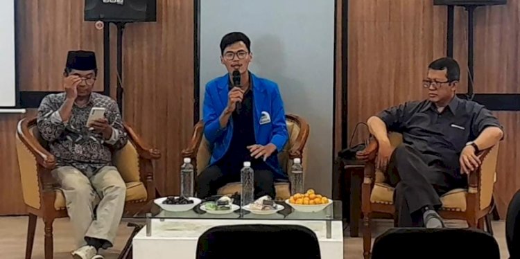 Seminar bertajuk "Revisi UU ASN Ancaman Bagi Masa Depan Birokrasi" di Aula Syahidain, Kampus UIN Syarif Hidayatullah, Ciputat, Tangerang Selatan/Ist