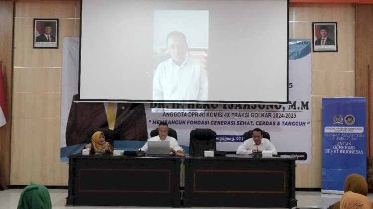 Anggota Komisi IX DPR RI sosialisasi MBG di Tulungagung/ ist