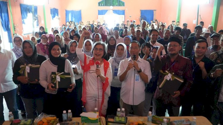 sosialisasi makan bergizi gratis di Surabaya 