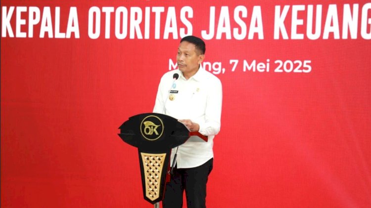   Wali Kota Malang, Wahyu Hidayat saat memberikan sambutan/Ist