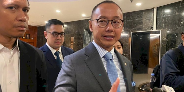 Wakil Ketua MPR Eddy Soeparno di Gedung Nusantara III, Kompleks Parlemen, Senayan, Kamis, 8 Mei 2025/RMOL