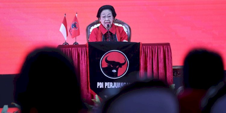 Ketua Umum DPP PDIP Megawati Soekarnoputri di Hotel Grand Sahid Jaya, Jakarta, Kamis malam 8 Mei 2025/Ist