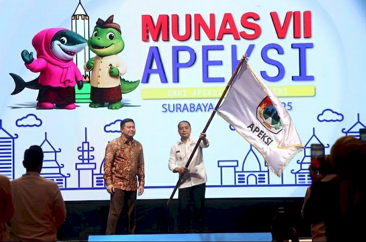 Wali Kota Surabaya Eri Cahyadi terpilih sebagai Ketua Dewan Pengurus APEKSI periode 2025–2030/RMOLJatim
