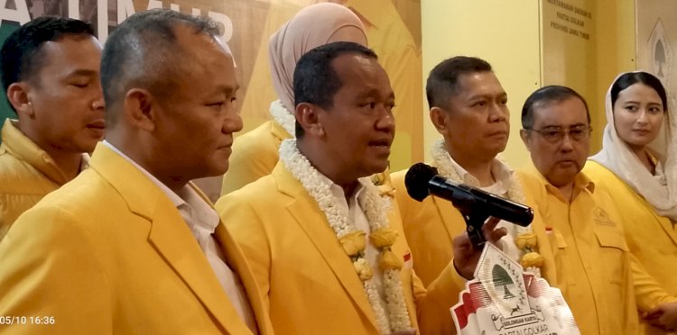 Ketua Umum Partai Golkar Bahlil Lahadalia/RMOLJatim