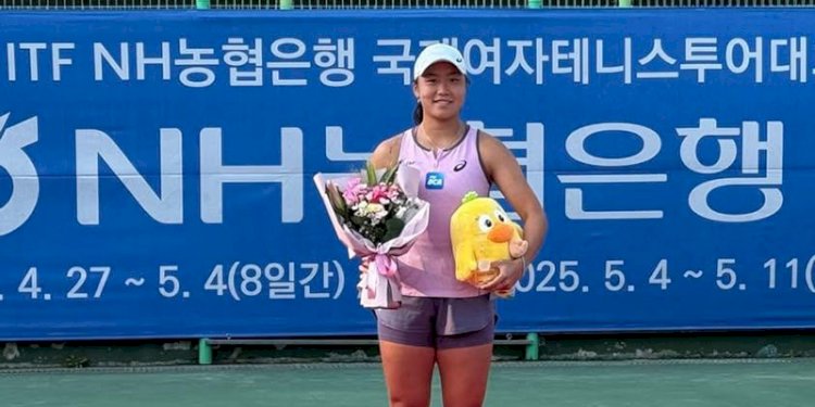 Janice Tjen sukses menjuarai nomor tunggal ITF W35 Goyang, Korea Selatan, Minggu, 11 Mei 2025/Istimewa