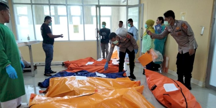Jenazah korban insiden ledakan di Garut/Ist