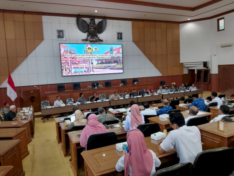 RDP anggota dewan dengan BPJS Kesehatan Madiun/ist