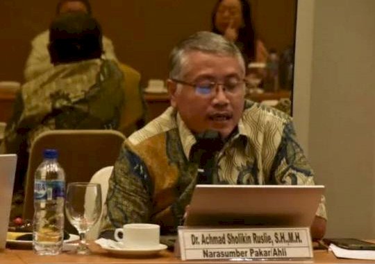 DR Achmad Sholikin Ruslie/Ist