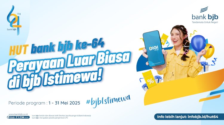 Foto : Promo HUT Bank BJB Ke-64 