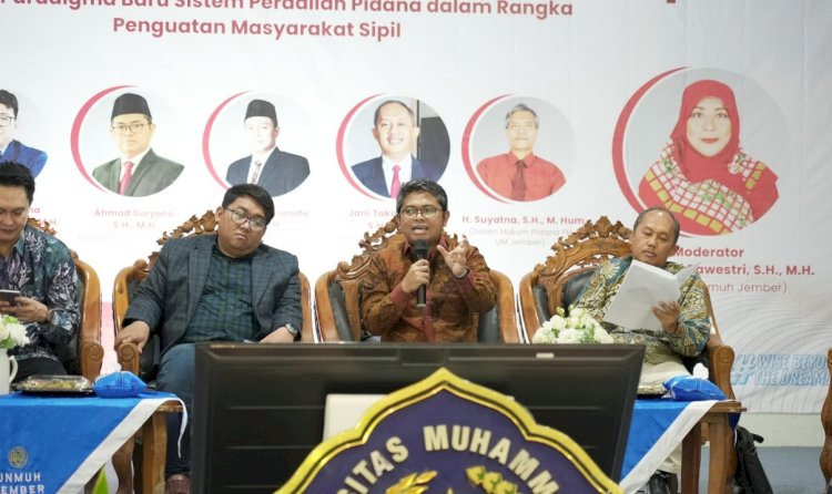 Dekan Fakultas Hukum Universitas Muhamadiyah Jember, Ahmad Suryono/RMOLJatim