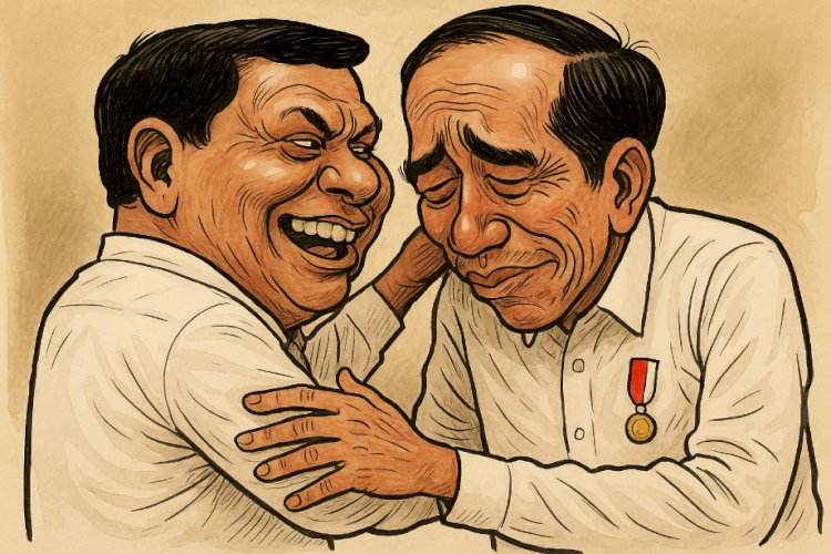 Ilustrasi Jokowi dan Prabowo