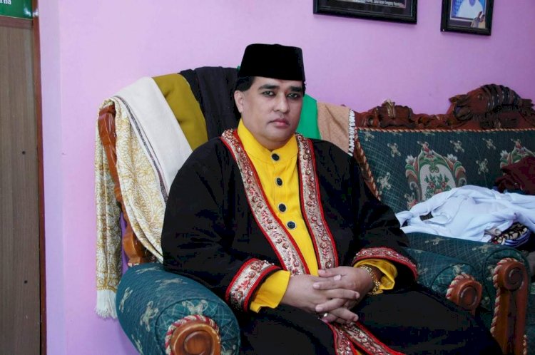 Dimas Kanjeng Taat Pribadi saat di Padepokan Desa Wangkal, Kabupaten Probolinggo/Ist