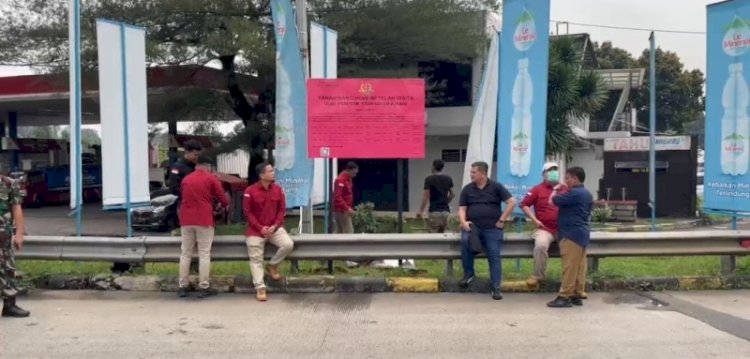 Rest area KM 21 B Tol Jakarta-Bogor-Ciawi (Jagorawi) disita Kejagung/Ist